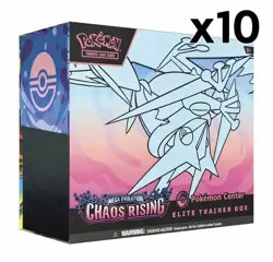 (PRESALE) X10 Pokemon Chaos Rising POKEMON CENTER ETB - shipped May 22nd - Image 1
