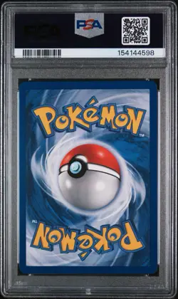 2000 Pokemon Black Star #18 Team Rocket's MEOWTH Promo Pokemon League PSA 10 - Image 2