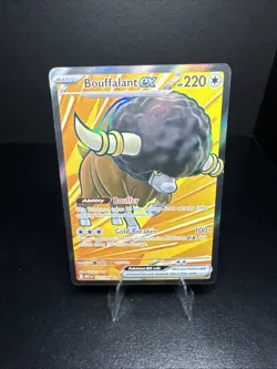 2025 Pokemon SV White Flare WHT EN Bouffalant ex Ultra Rare #162/086 - Image 2