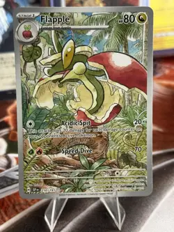 Flapple 210/191 Illustration Rare Surging Sparks Pokemon Near Mint - Image 1