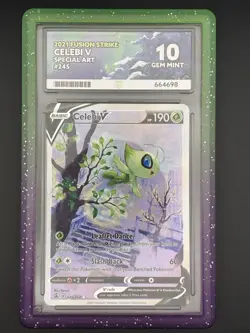 Pokemon TCG Celebi V 245/264 Ace 10 - Image 1