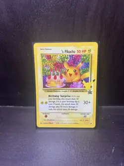 Birthday Pikachu Pokemon TCG Celebrations 2021 - Image 1