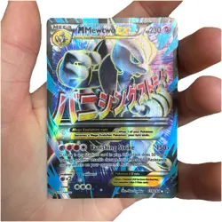 M Mewtwo EX Full Art 159/162 XY Breakthrough Pokemon 2015 - Image 1