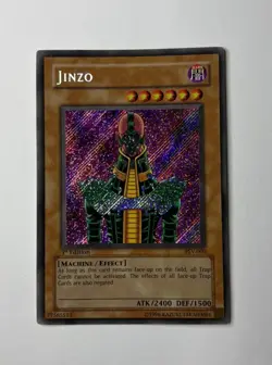Yu-Gi-Oh! Jinzo - 1st Edition - Secret Rare - PSV-000 - MP/LP - Image 3