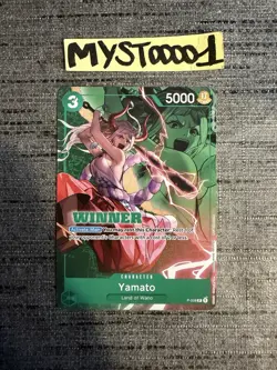 Carte One Piece Card Yamato P-008 Promo WINNER English Card - Image 1