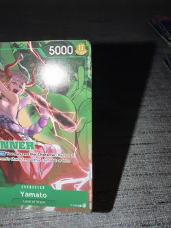 Carte One Piece Card Yamato P-008 Promo WINNER English Card - Image 5