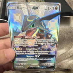 Pokemon Rayquaza GX 177A/168 Promo Holo Full Art Alternate Art Card - Image 2