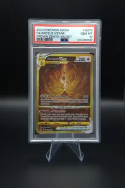 Arceus VSTAR GG70/GG70 UR Pokemon Crown Zenith PSA 10 #3104 - Image 1