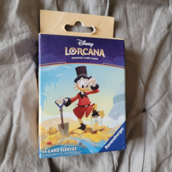 LORCANA Trading Card Game Card Sleeves Pack - Scrooge NEW - Image 1