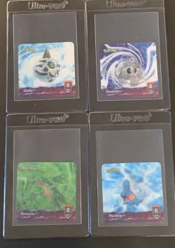 2006 Artbox Pokemon Advanced Action Flipz LOT #01, 03, 45, 61 LP (EX-NM) - Image 1