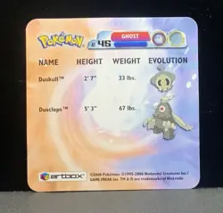 2006 Artbox Pokemon Advanced Action Flipz LOT #01, 03, 45, 61 LP (EX-NM) - Image 4