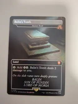 MTG Ltc ANCIENT TOMB - Balin's Tomb SURGE FOIL Mythic ENG - Image 1