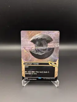 Ancient Tomb Borderless #0001 MTG Stellar Sights NM Commander Legacy Land - Image 1