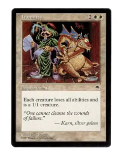 MTG Humility Tempest Rare Magic The Gathering LP+ - Image 1