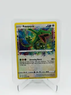 Pokemon Card TCG - Rayquaza 138/185 Amazing Rare Vivid Voltage NM - Image 1