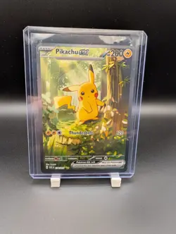 Pokemon Pikachu EX 276/217 Special Illustration Rare Ascended Heroes SIR GRAIL - Image 1