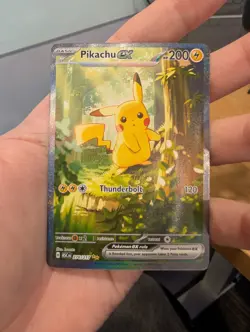 Pokemon Pikachu EX 276/217 Special Illustration Rare Ascended Heroes SIR GRAIL - Image 3