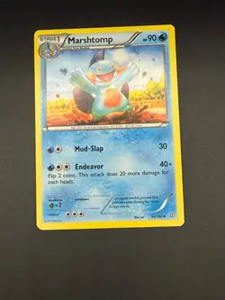 Pokemon Marshtomp Uncommon XY - Primal Clash 34/160 NM - Image 1