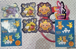 Lot of 8 - Pokemon Sticker Sheets - Sword & Shield / Scarlet & Violet 🔥🔥🔥 - Image 1