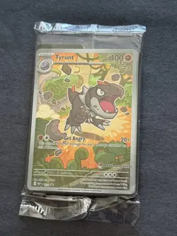Pokemon TCG Pokemon Tyrunt Holo Promo 070 Pokemon Center Stamped (Sealed) - Image 1