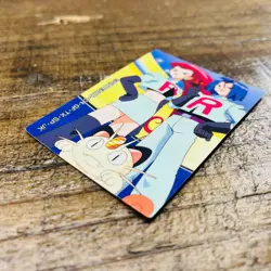 (EX) Meowth Jessie James Meiji Chance Sticker Prize Japanese Pokemon 1999 - Image 4
