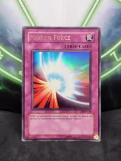 Yugioh Mirror Force MRD-138 Ultra Rare MP OG Print - Image 1