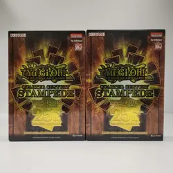 LOT OF 2 2025 Yugioh Quarter Century Stampede 1st Edition Mini Boxs Tuck Boxs - Image 1