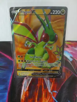 Flygon V Full Art Brilliant Star (SWSH09) Ultra Rare #164/172 Pokemon 2022 NM - Image 1