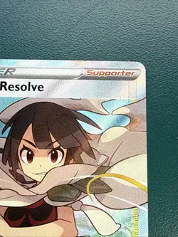 Pokemon Zinnia's Resolve Full Art Ultra Rare Trainer 203/203 Evolving Skies Holo - Image 4
