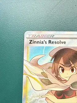 Pokemon Zinnia's Resolve Full Art Ultra Rare Trainer 203/203 Evolving Skies Holo - Image 5