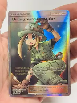 Pokemon TCG Celestial Storm Set Underground Expedition Full Art Trainer NM - Image 3