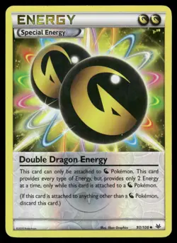 Double Dragon Energy 97/108 Uncommon Roaring Skies Pokemon Reverse Holo HP - Image 1