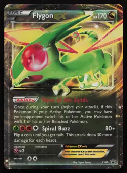 Flygon EX XY61 Holo Promo XY Promo Pokemon English MP - Image 1