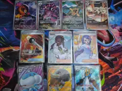 Pokemon TCG Illustration Rares/Full Art Trainers and Full Art EX's - Lot of 10! - Image 1