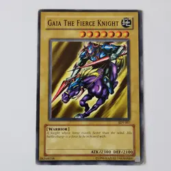 Gaia The Fierce Knight - SDY-007 - Common - MP - Unlimited - Yugioh - Image 1