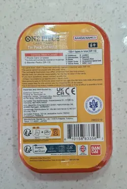 One Piece Card Game Tin Pack Set Vol.2 TS-02, OP13 - Luffy Tin Art New & Sealed - Image 2