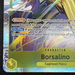 ONE PIECE TCG Borsalino Eb04-058 SR Adventure On Kami’s Island OP15 English - Image 5