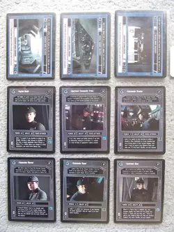 Star Wars CCG DAGOBAH dark side card game set 90 cards BB Decipher 1997 + list - Image 4