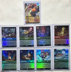 Disney Lorcana - Enchanted Wreck It Ralph + 8 Different Epic Cards - All NM - Image 1