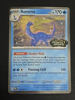 Aurorus (Perfect Order Stamped) 024/088 Miscellaneous Cards & Products Holo - Image 1