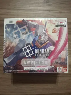 Gundam Card Game - Newtype Rising Booster Box (GD01) - New Sealed - ENGLISH - Image 1