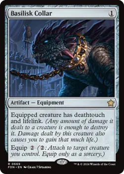 Basilisk Collar 669 Regular R Foundations NM - Image 1