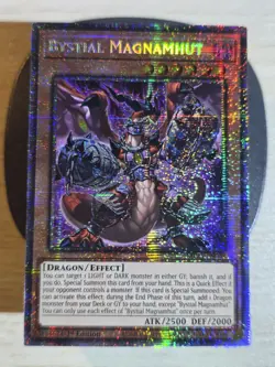 MP25-EN043 Bystial Magnamhut Starlight Rare 1st Edition YuGiOh Card - Image 1