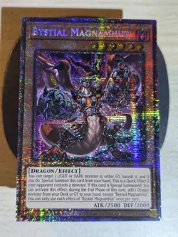 MP25-EN043 Bystial Magnamhut Starlight Rare 1st Edition YuGiOh Card - Image 2