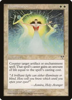 MTG - Illumination - Mirage - Magic the Gathering - Image 1