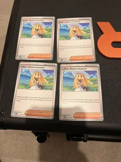 Pokemon - 4 x Lillie's Determination 119/132 Mega Evolution - Playset - Image 1