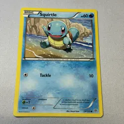 Squirtle 024/135 Non Holo Pokemon Plasma Storm Pokemon TCG Near Mint Condition - Image 2