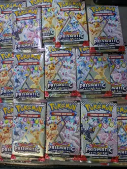 Prismatic Evolutions Single Booster Pack (Styles Vary) SEALED Pokemon TCG Cards - Image 2