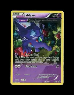 2015 Pokemon BLACK STAR PROMO SABLEYE HOLO XY92! HP - Image 1
