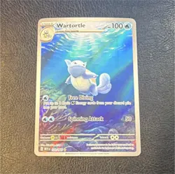 Pokemon Wartortle 171/165 SV: Scarlet & Violet 151 Illustration Rare Holo - Image 1